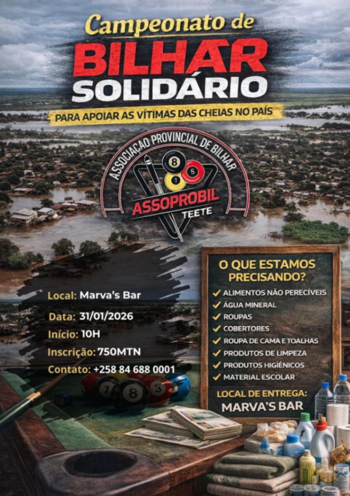 Campeonato de Bilhar Solidário - 1